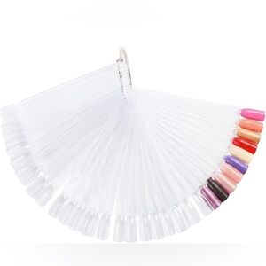 Clear Acrylic Nail Display Ring – Swatch Stick Organizer